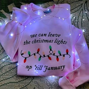 taylor swift lover christmas crewneck